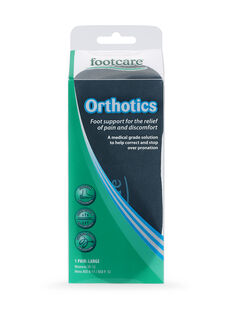 Orthotics Insoles Large, 1 pair